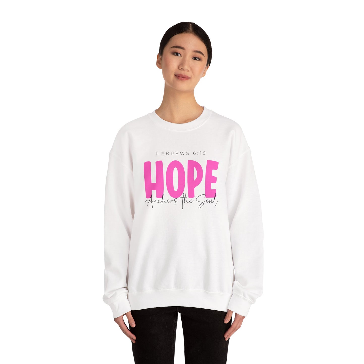 Hope Unisex Heavy Blend Crewneck Sweatshirt