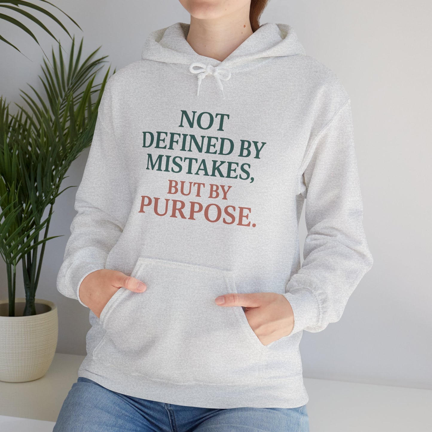 Inspirational Unisex Hoodie, Cozy Purpose-Driven Sweatshirt