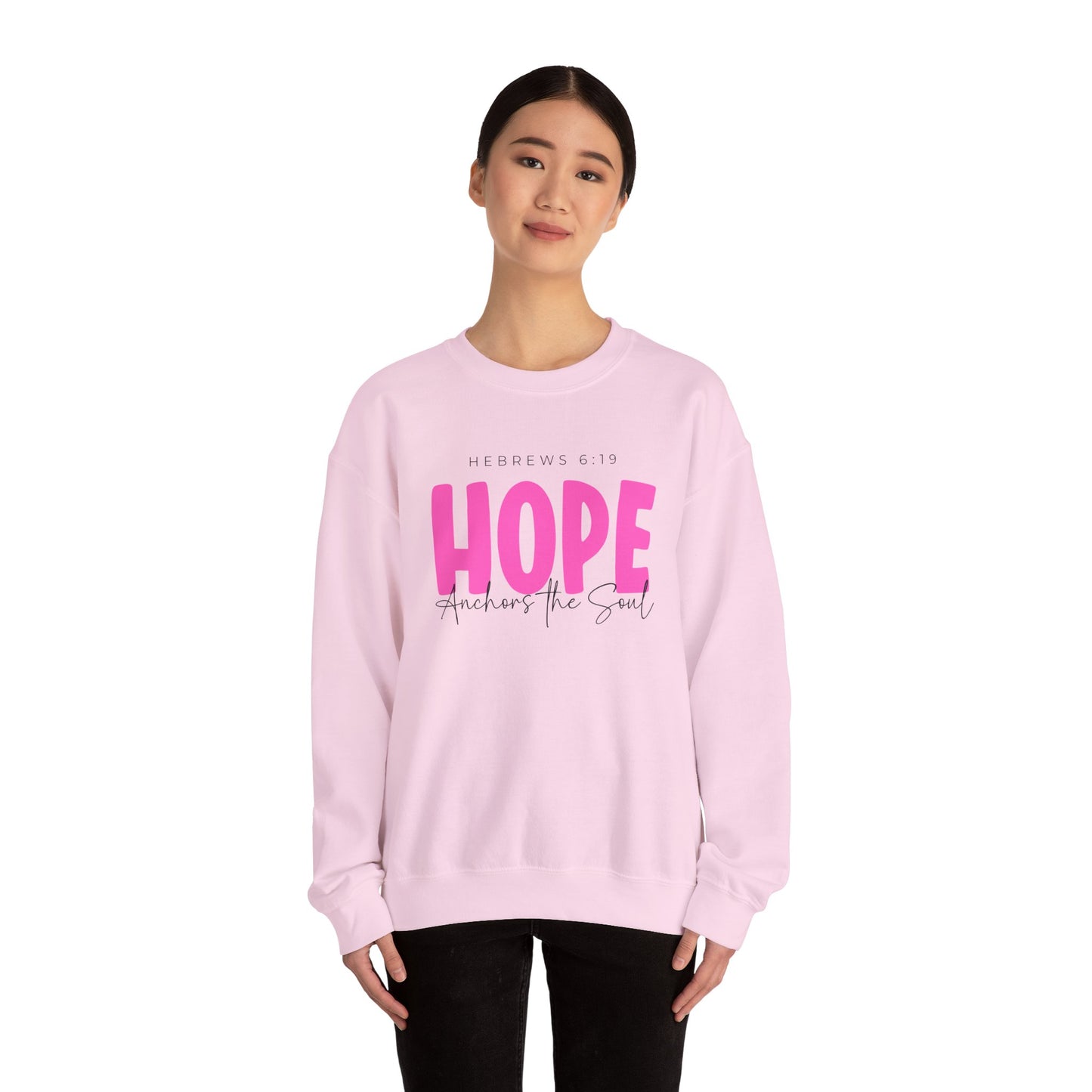 Hope Unisex Heavy Blend Crewneck Sweatshirt