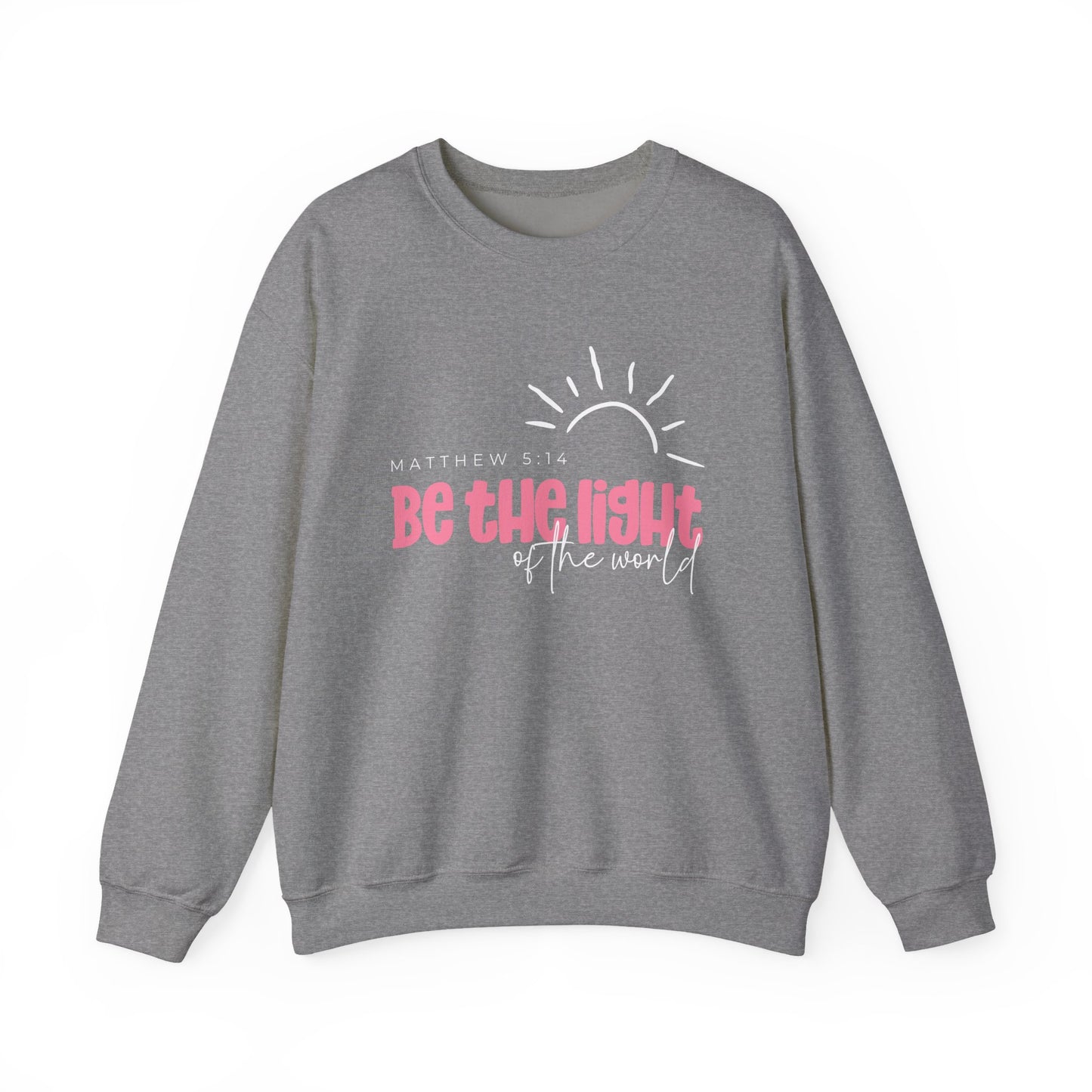 Be the light Unisex Heavy Blend Crewneck Sweatshirt
