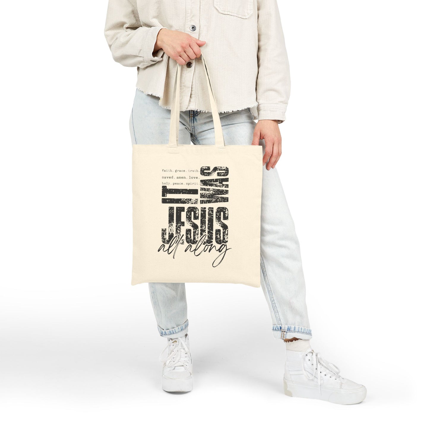 Inspirational Canvas Tote Bag