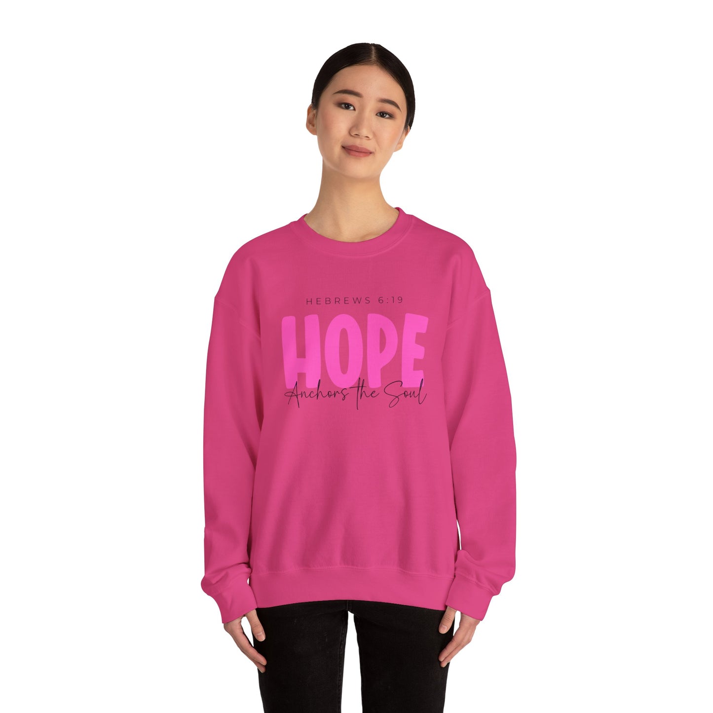 Hope Unisex Heavy Blend Crewneck Sweatshirt