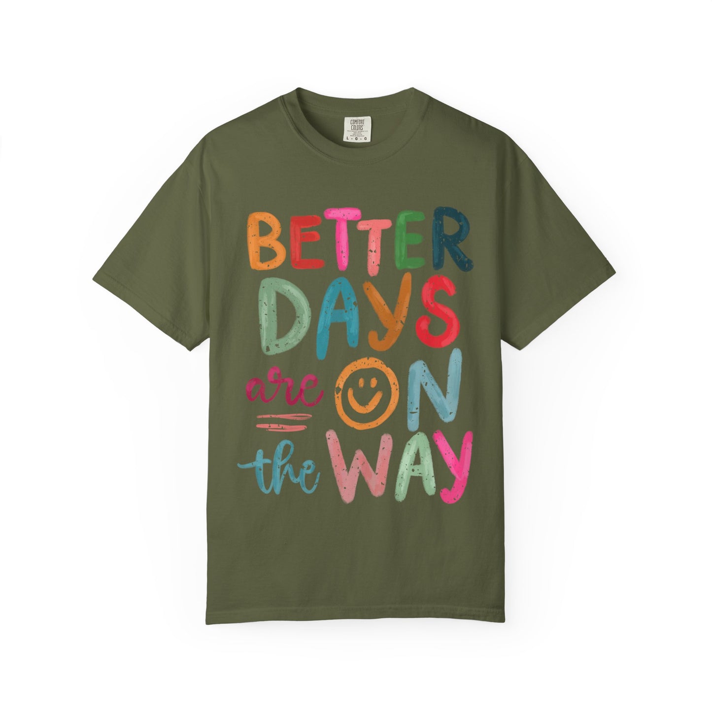 Optimistic Vibes Unisex T-Shirt, Better Days Mood Tee