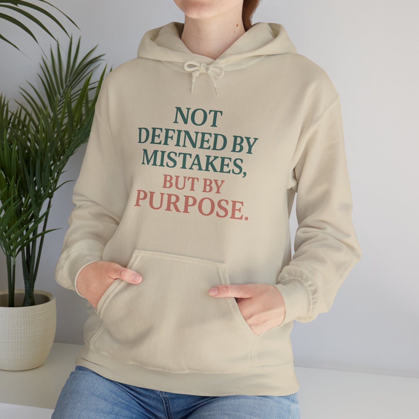 Inspirational Unisex Hoodie, Cozy Purpose-Driven Sweatshirt