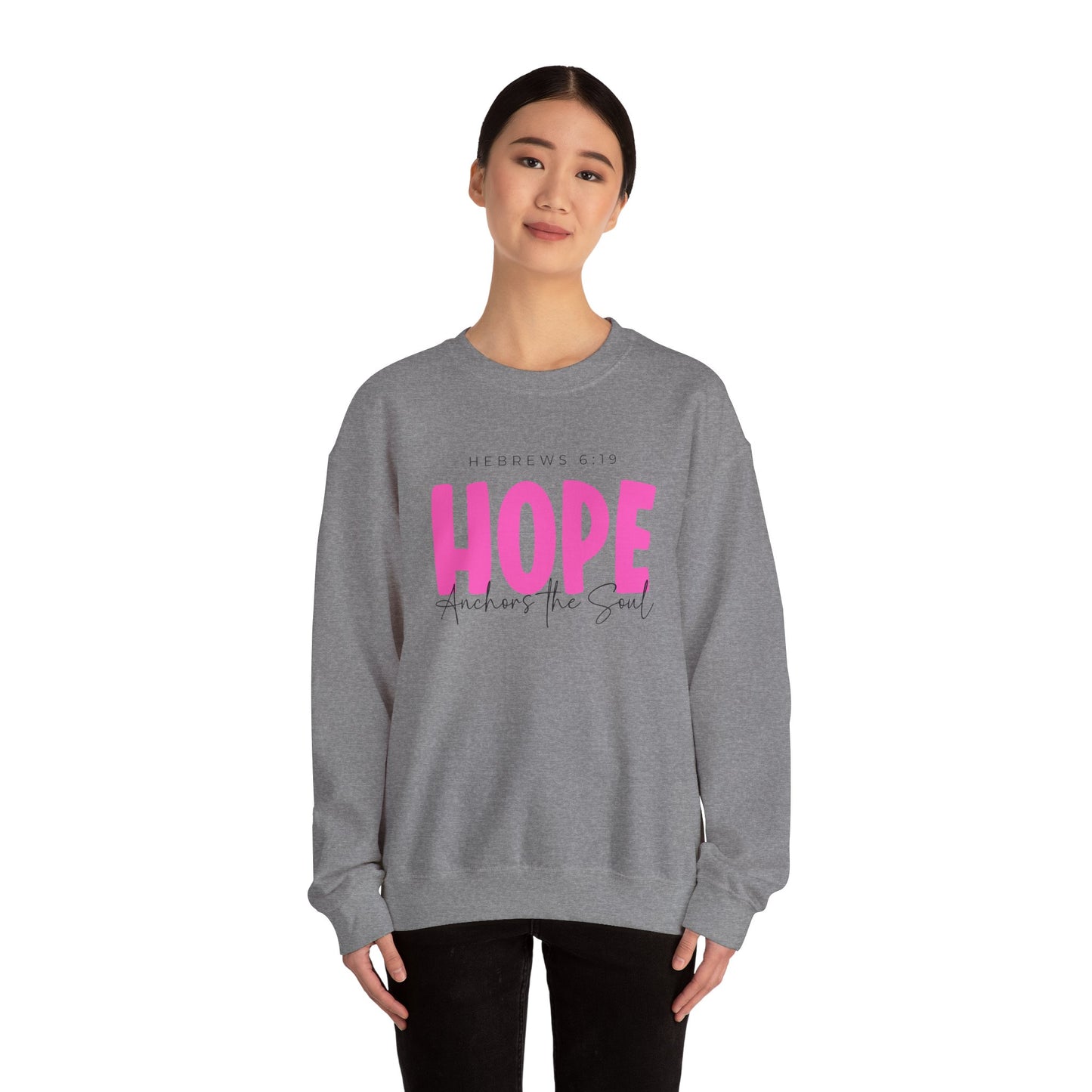 Hope Unisex Heavy Blend Crewneck Sweatshirt