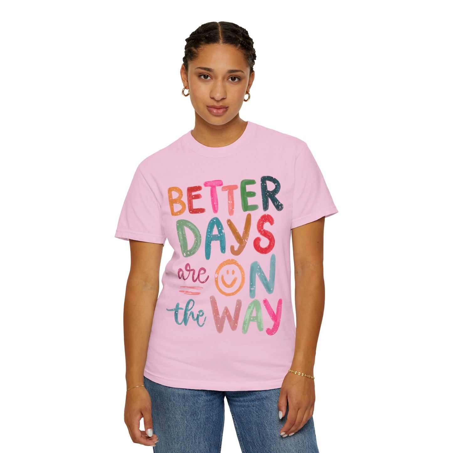 Optimistic Vibes Unisex T-Shirt, Better Days Mood Tee