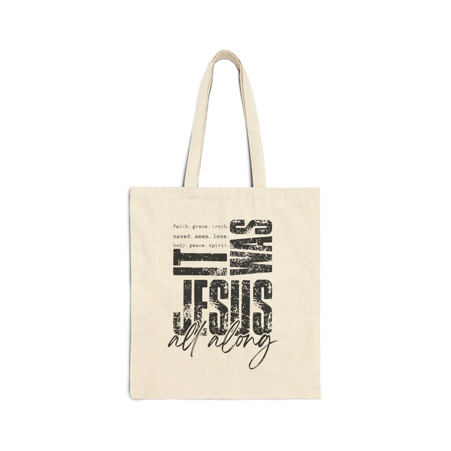 Inspirational Canvas Tote Bag