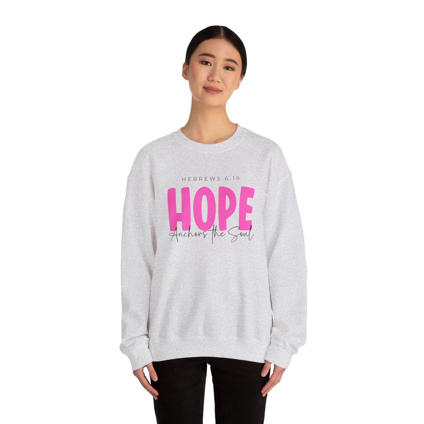 Hope Unisex Heavy Blend Crewneck Sweatshirt