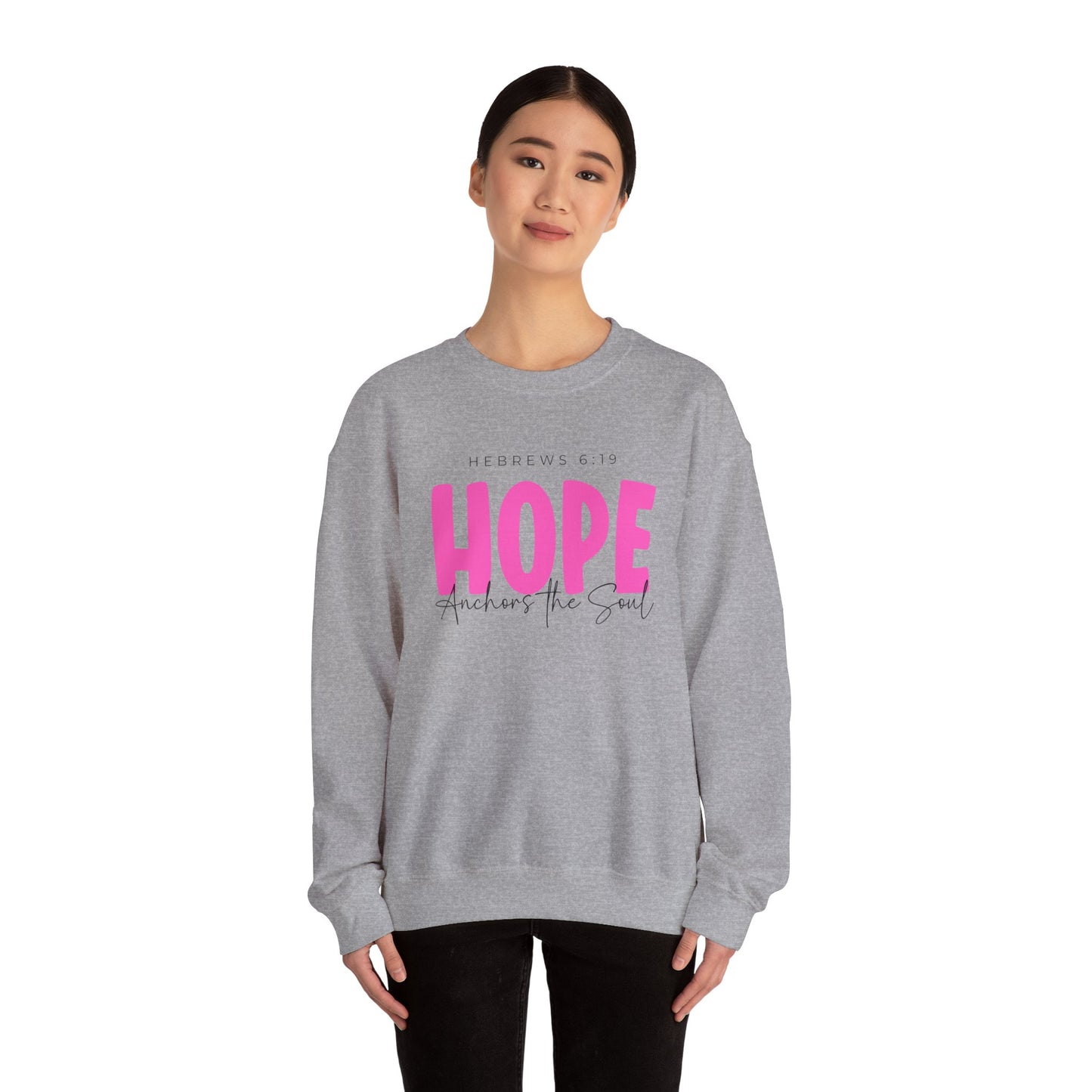 Hope Unisex Heavy Blend Crewneck Sweatshirt