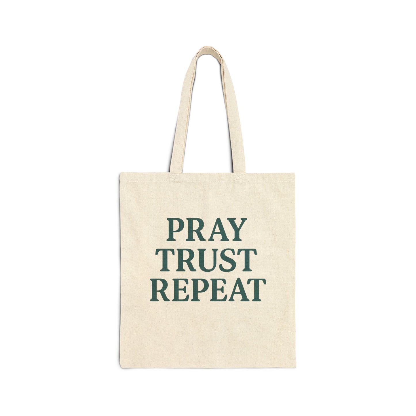 Inspirational Cotton Canvas Tote Bag