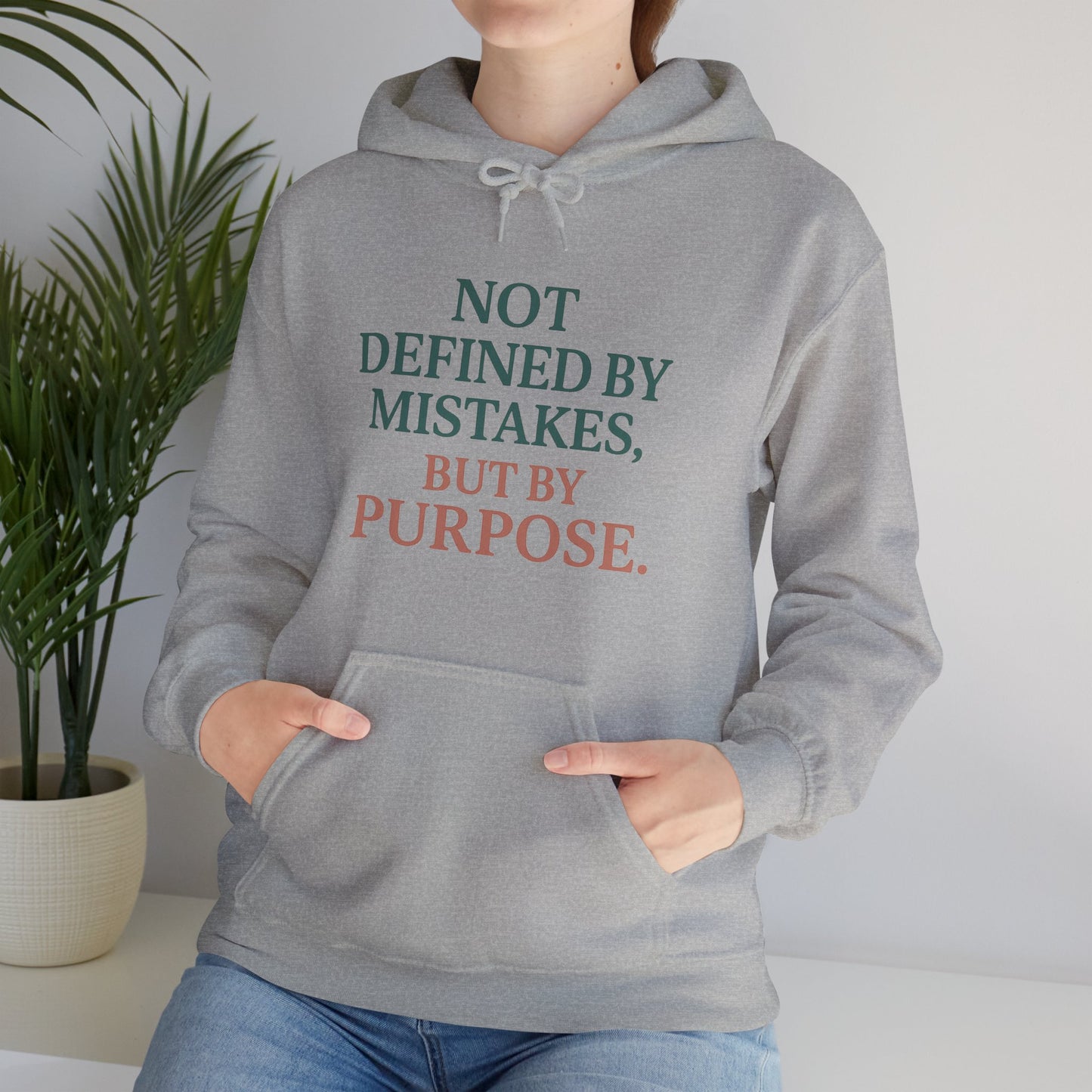 Inspirational Unisex Hoodie, Cozy Purpose-Driven Sweatshirt