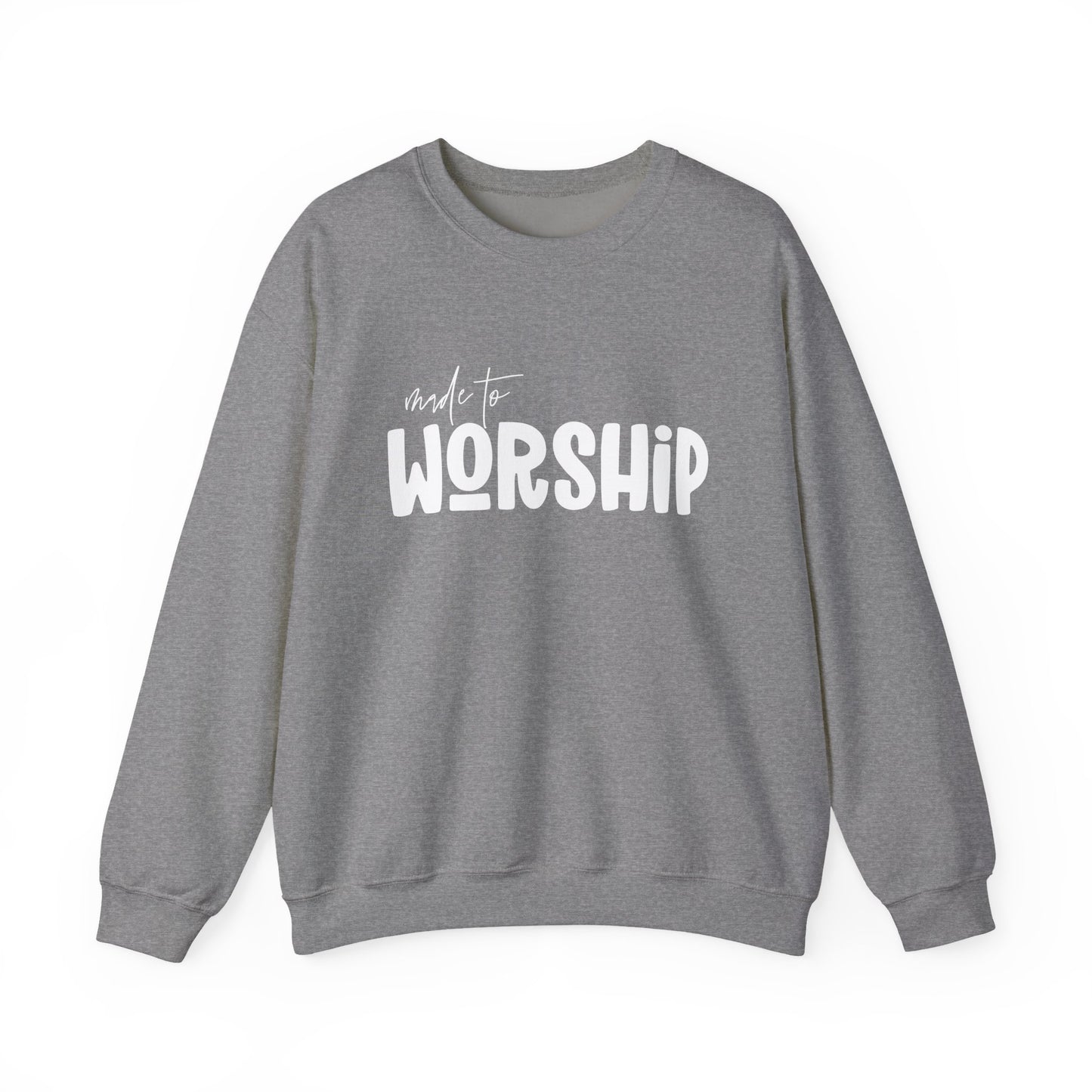 Made to Worship Unisex Heavy Blend Crewneck Sweatshirt