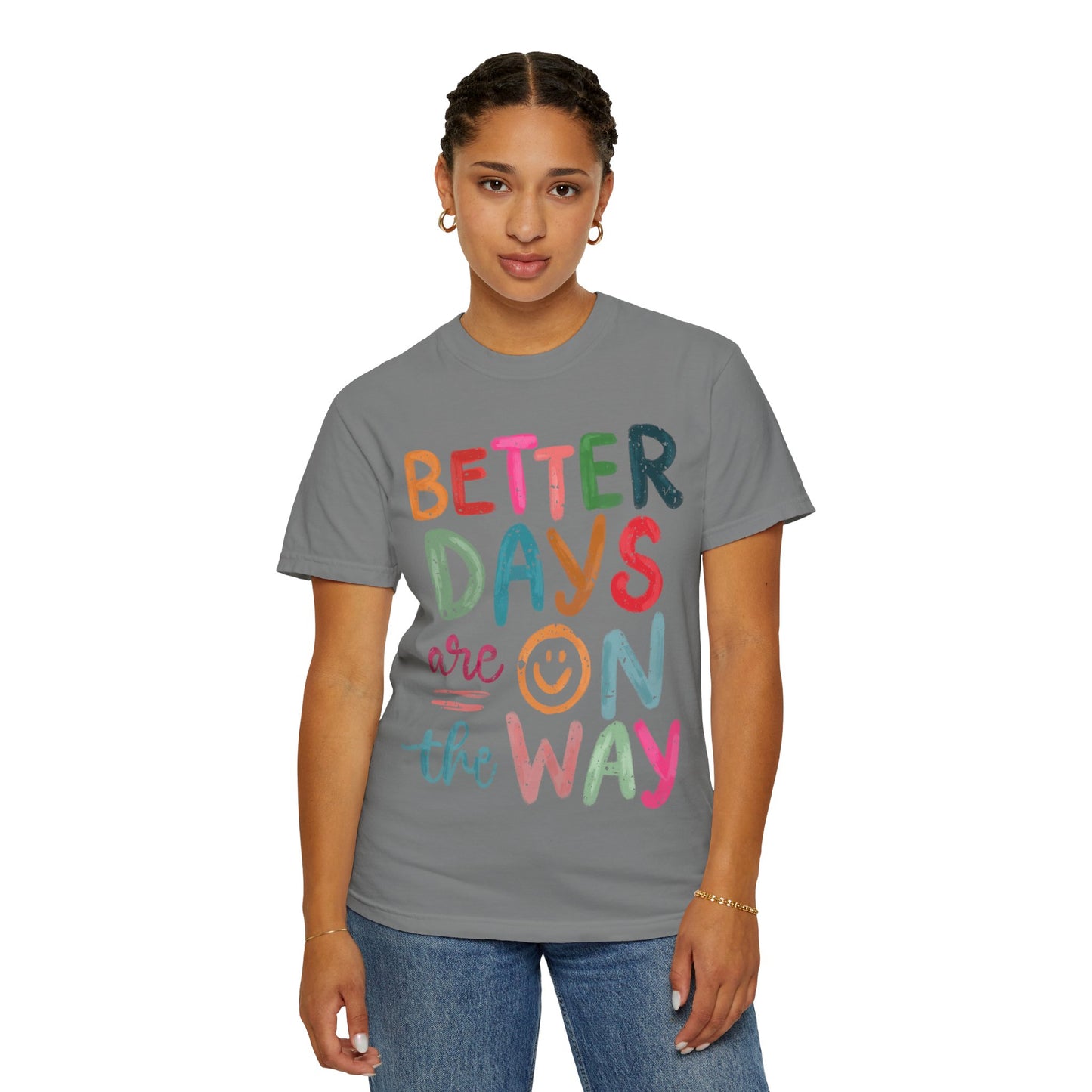 Optimistic Vibes Unisex T-Shirt, Better Days Mood Tee