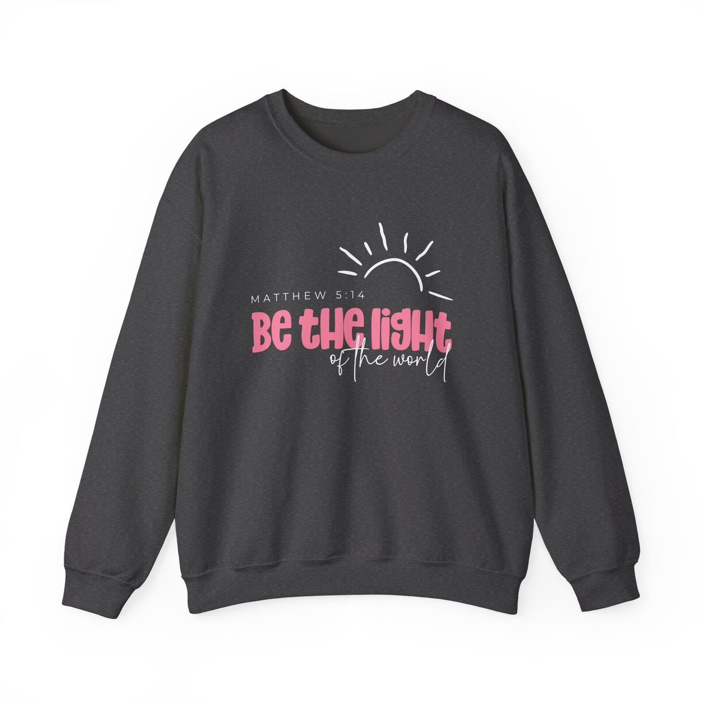 Be the light Unisex Heavy Blend Crewneck Sweatshirt