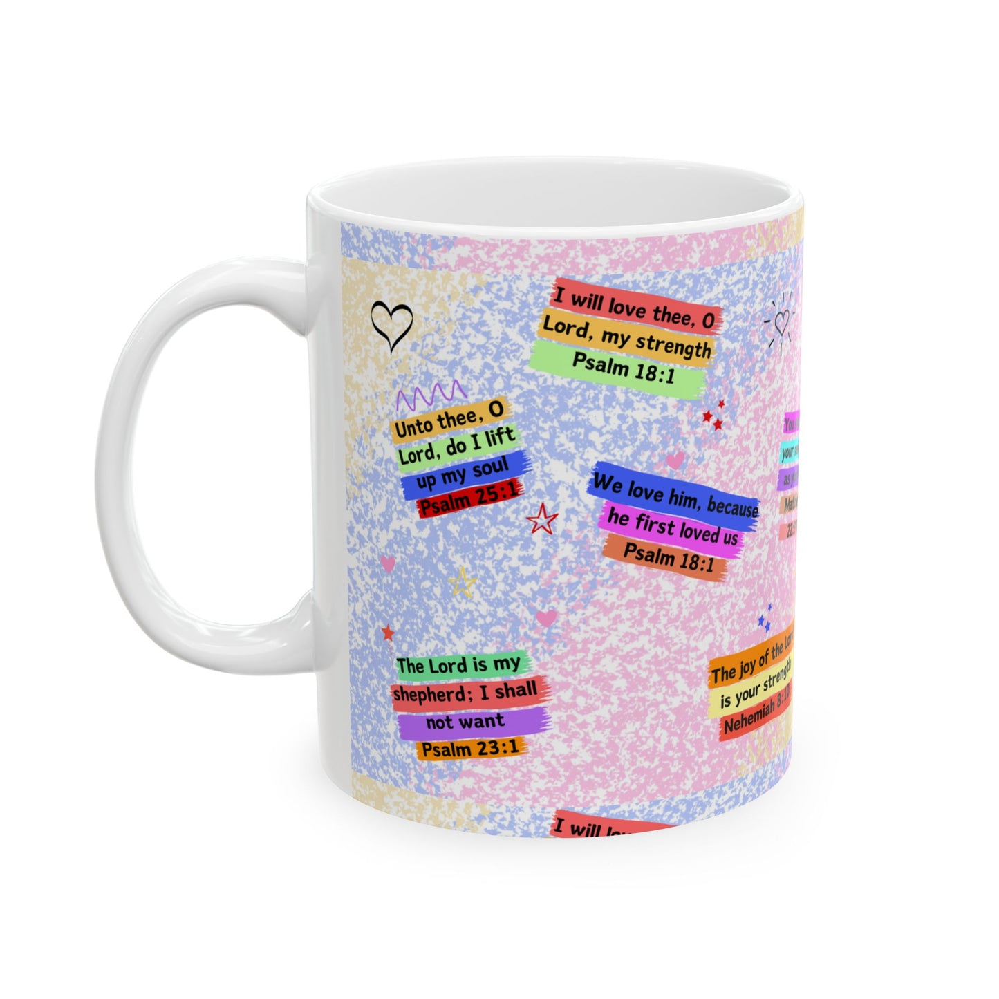 Inspirational Quote Mug - Affirmation Drinkware, Cute Coffee Cup, Bible Verses Mug, Positive Vibes, Gift for Friends
