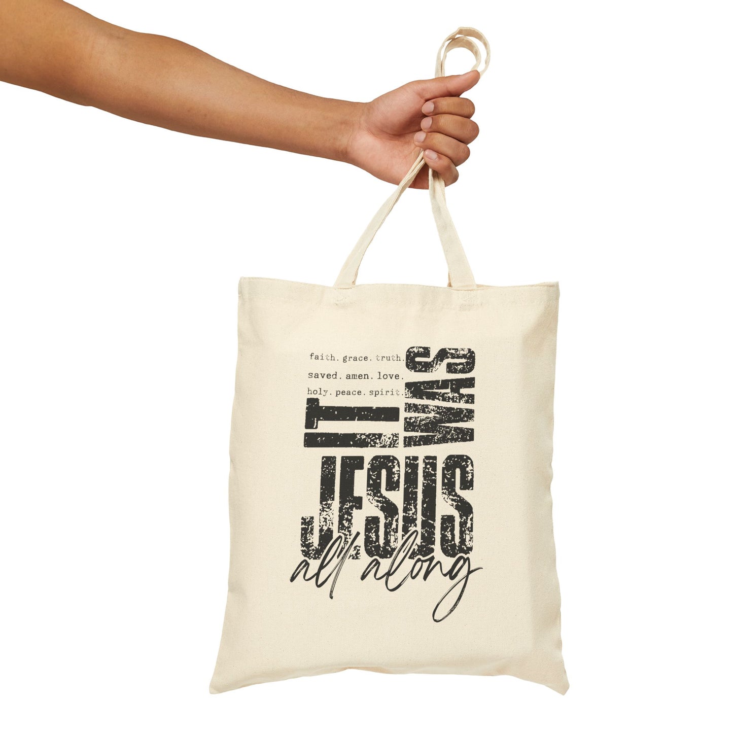 Inspirational Canvas Tote Bag