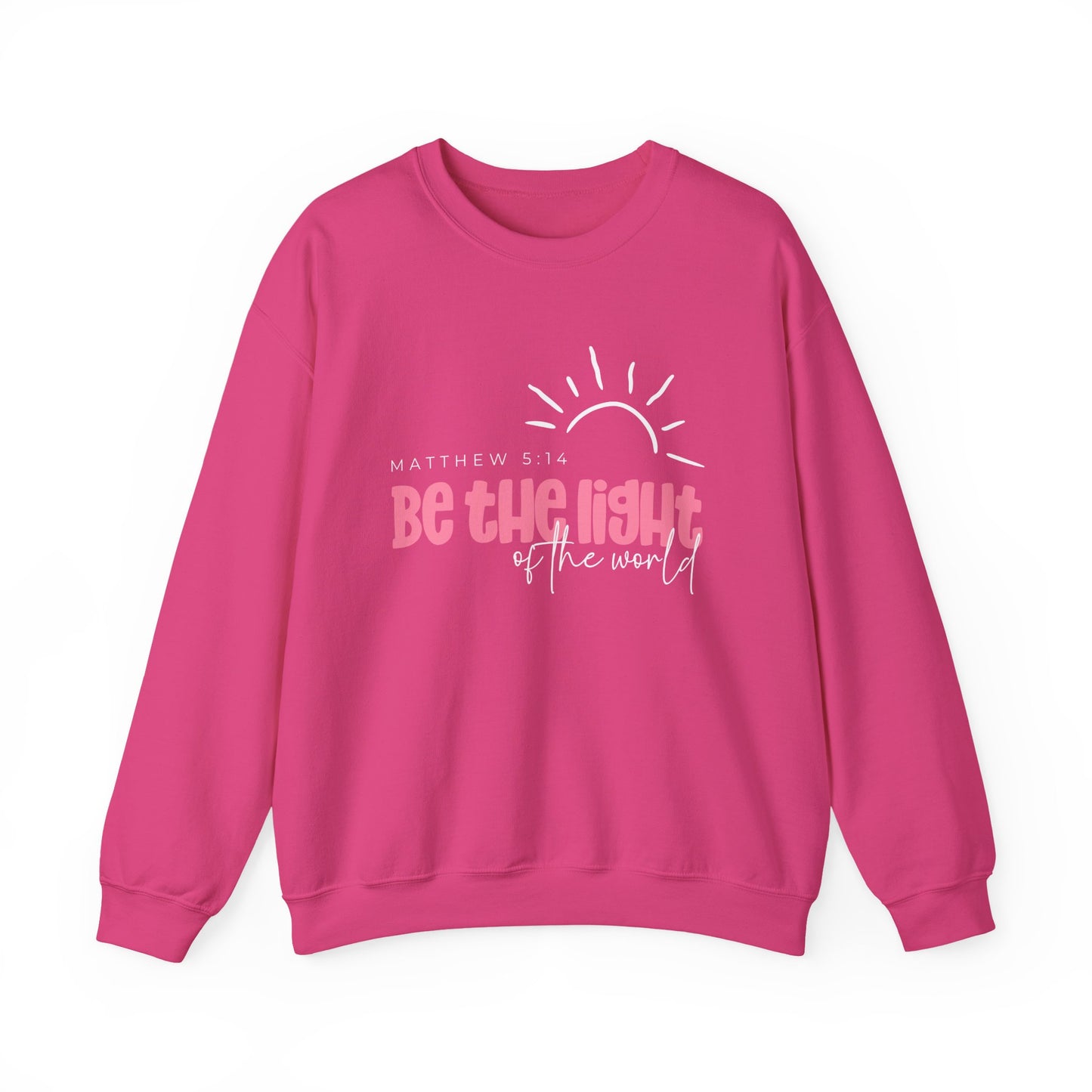 Be the light Unisex Heavy Blend Crewneck Sweatshirt