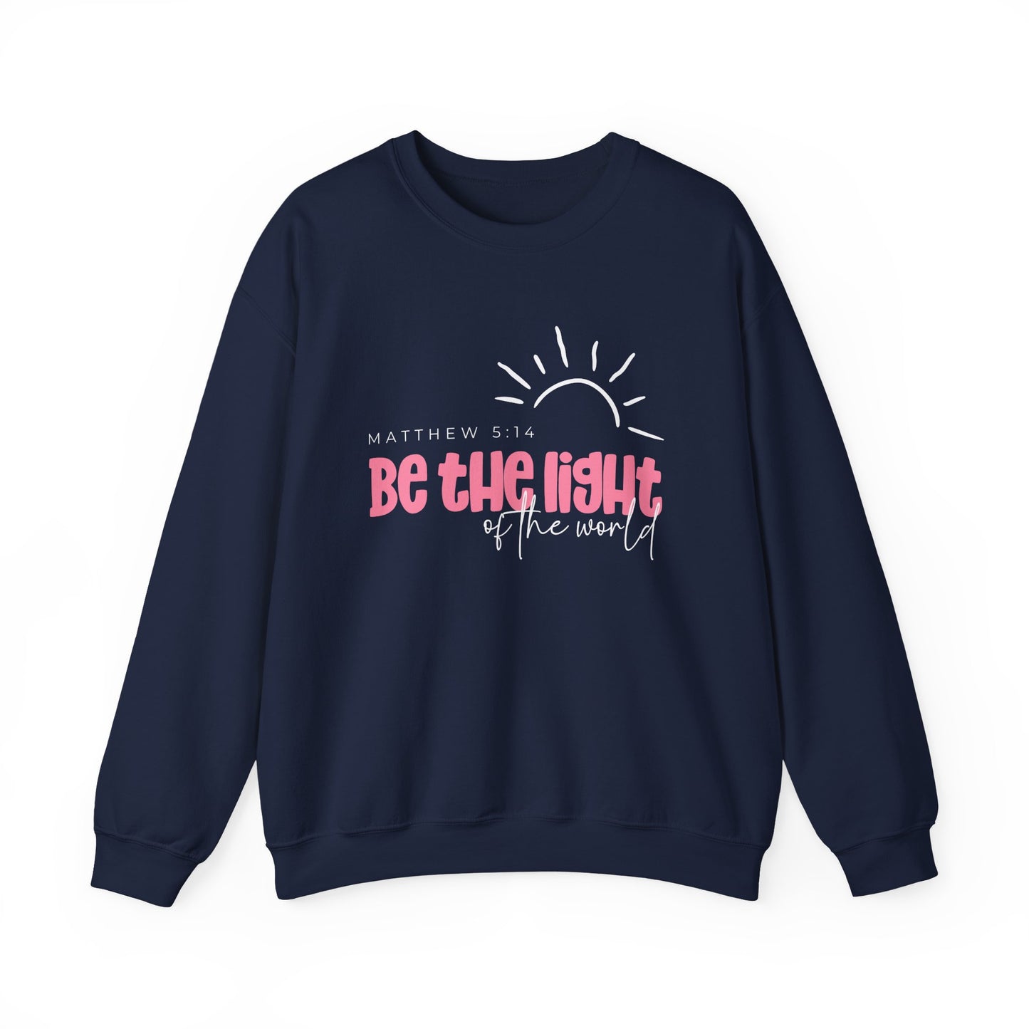 Be the light Unisex Heavy Blend Crewneck Sweatshirt