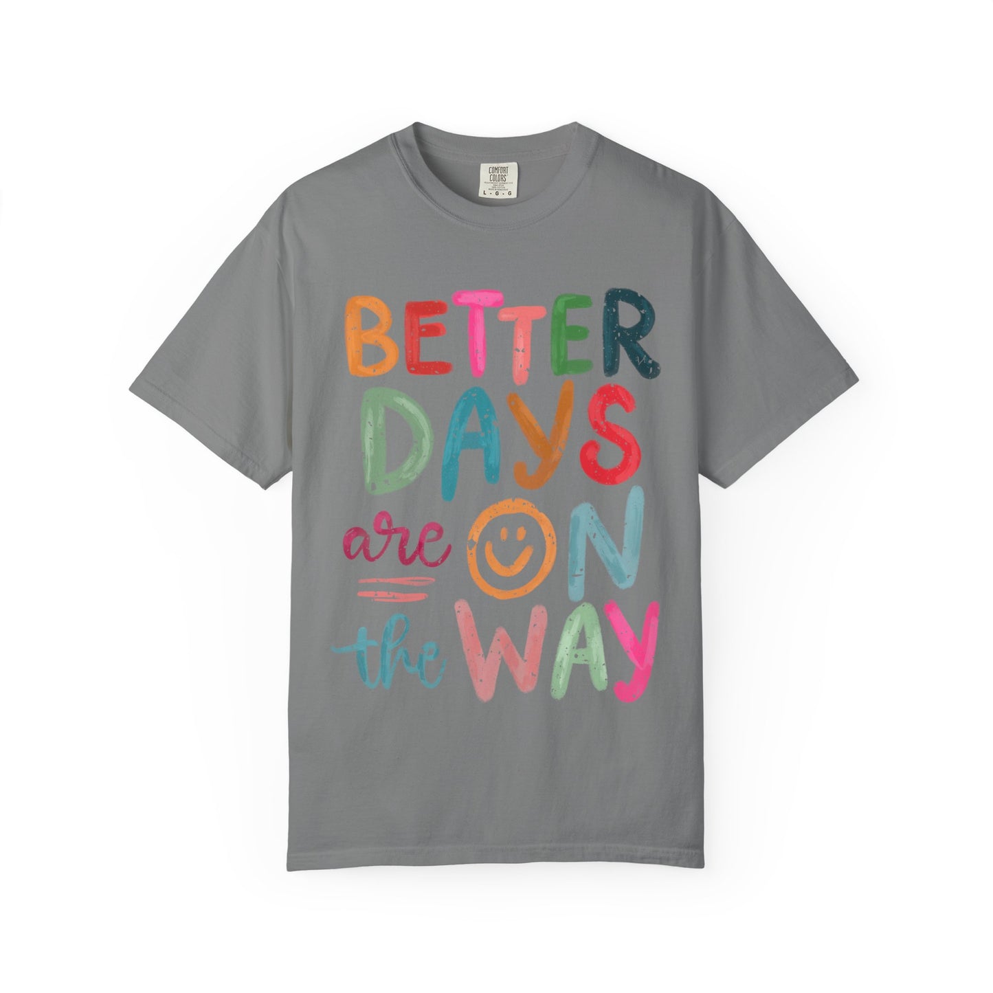 Optimistic Vibes Unisex T-Shirt, Better Days Mood Tee