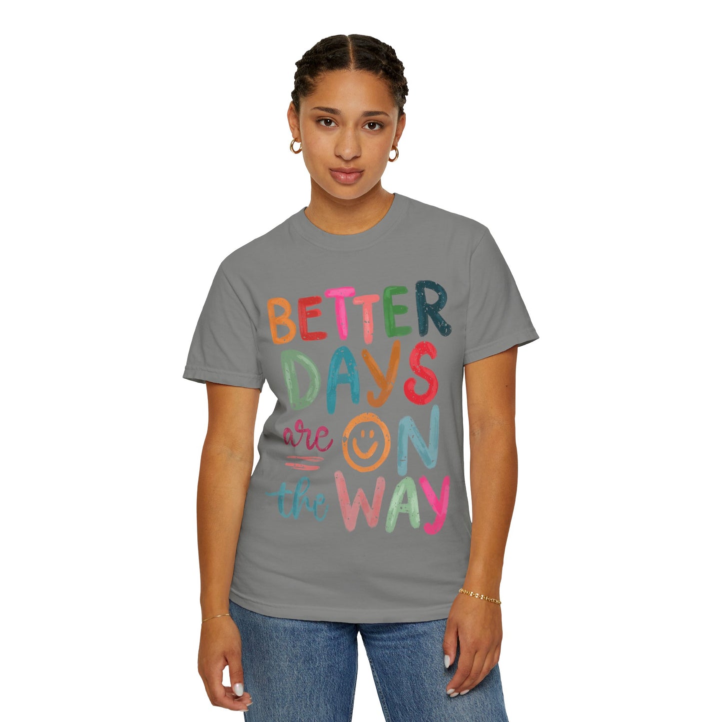 Optimistic Vibes Unisex T-Shirt, Better Days Mood Tee