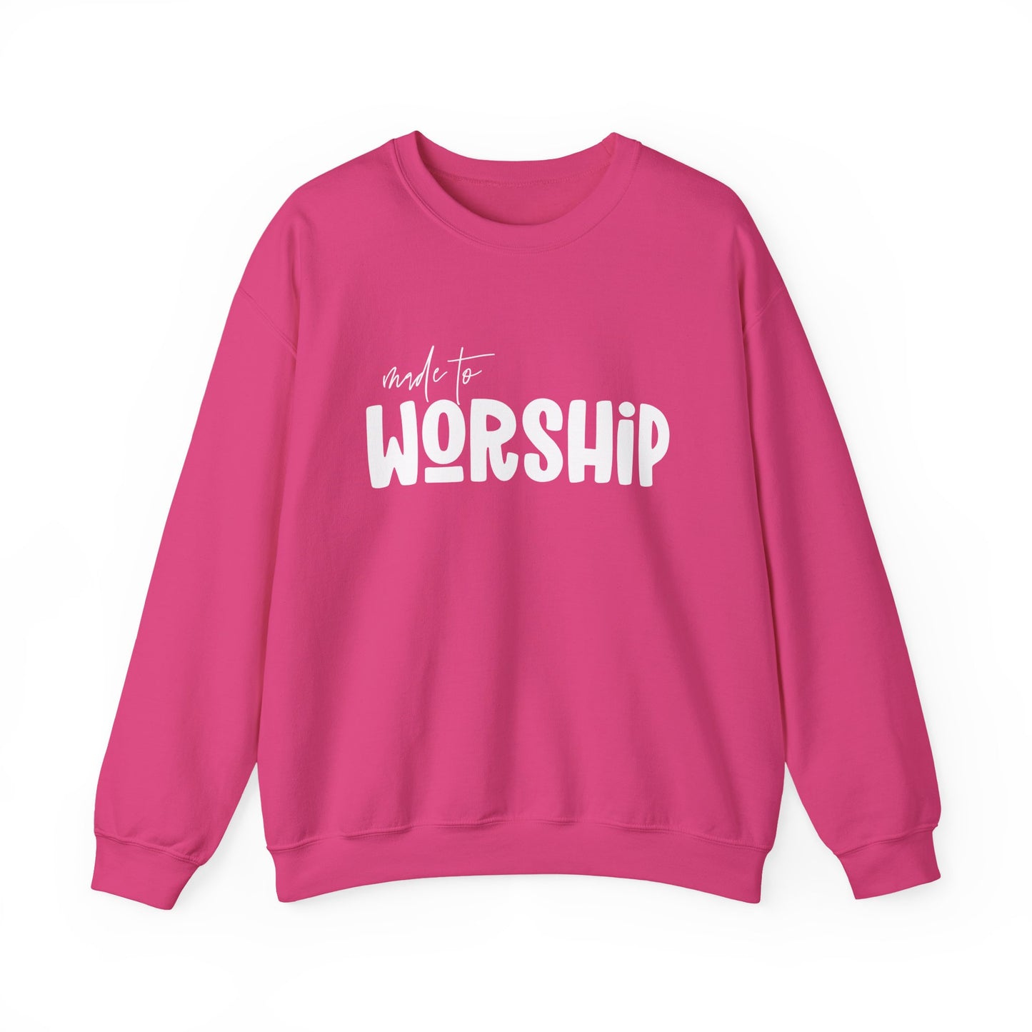 Made to Worship Unisex Heavy Blend Crewneck Sweatshirt