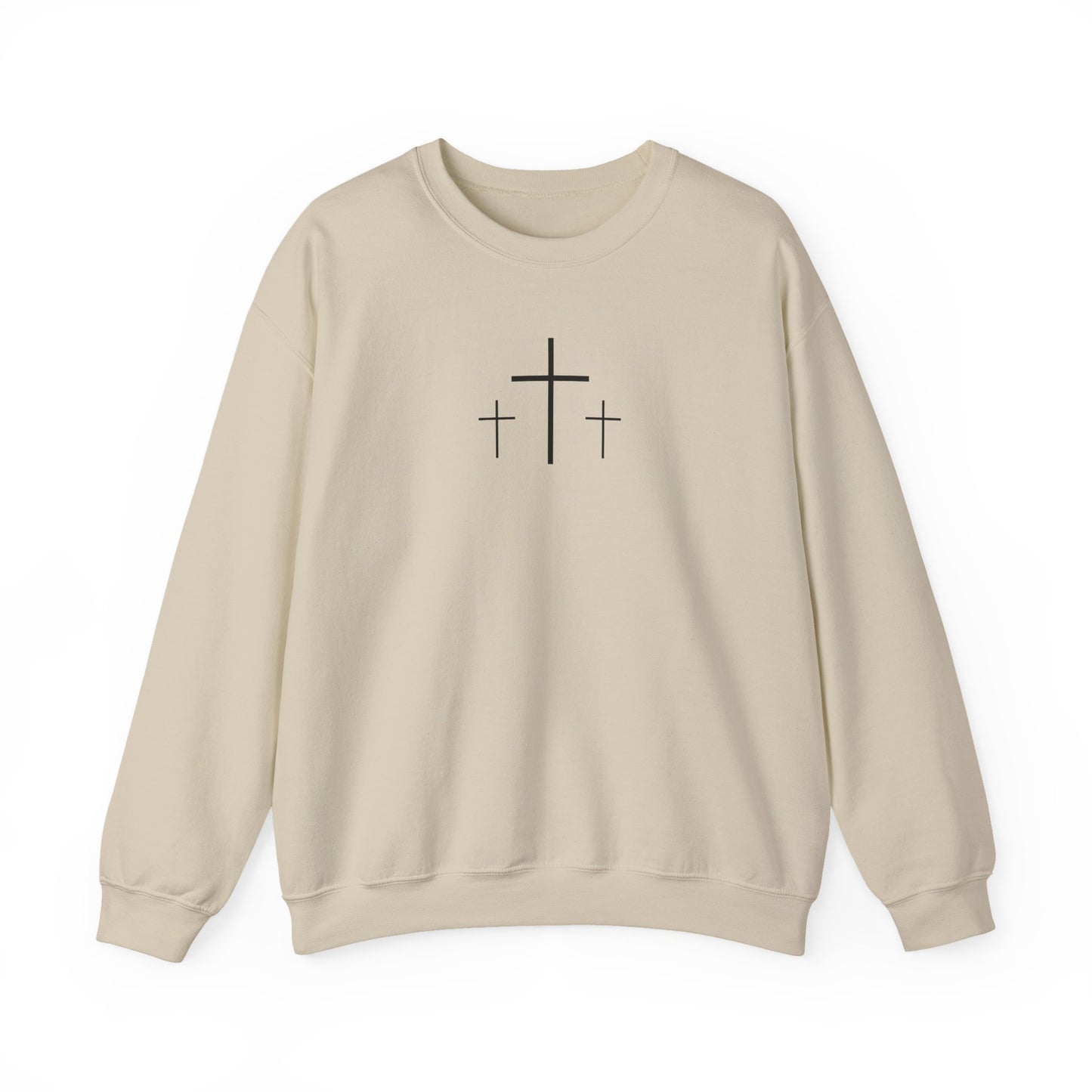 The Cross Unisex Heavy Blend Crewneck Sweatshirt