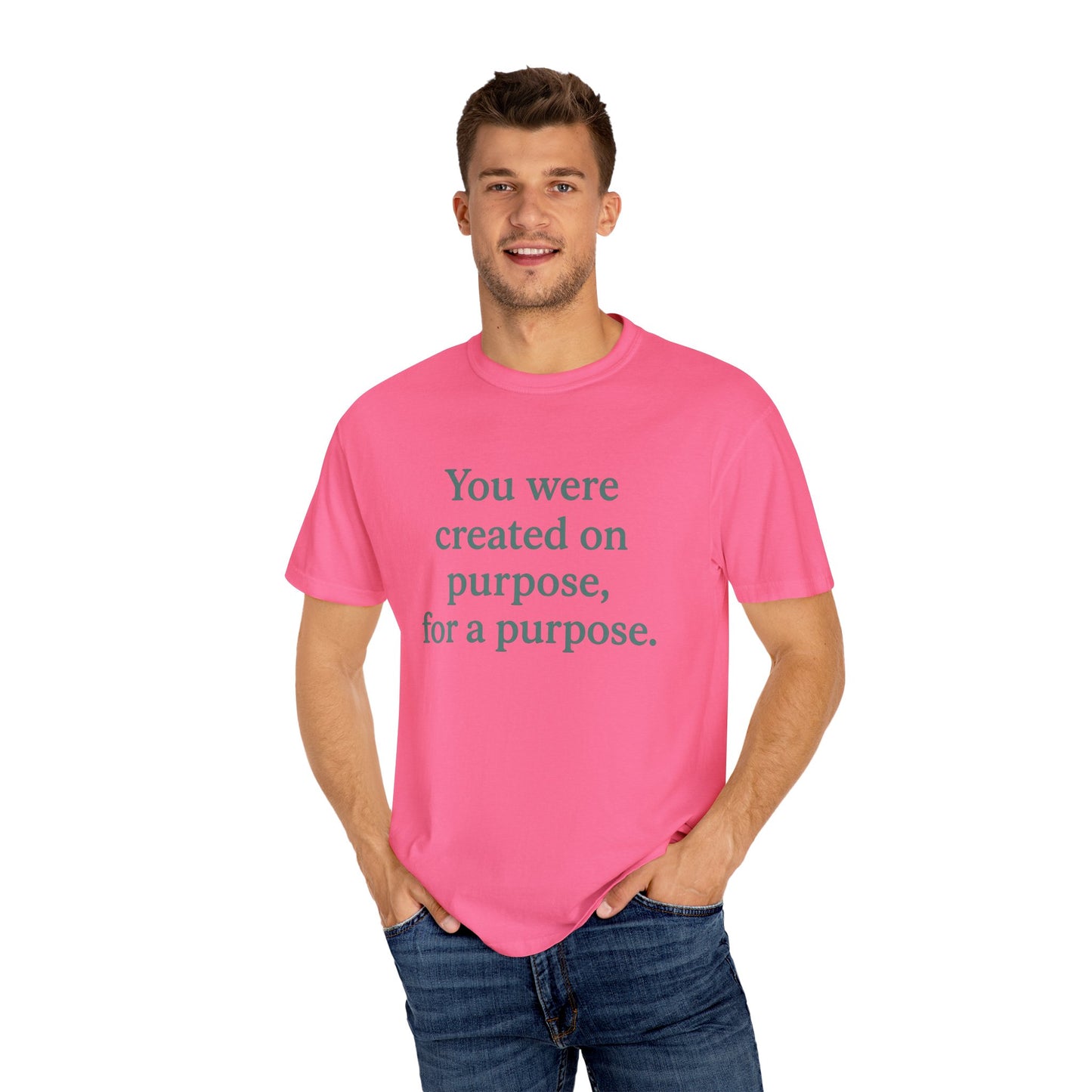 Purposeful Message T-shirt, Inspirational Tee