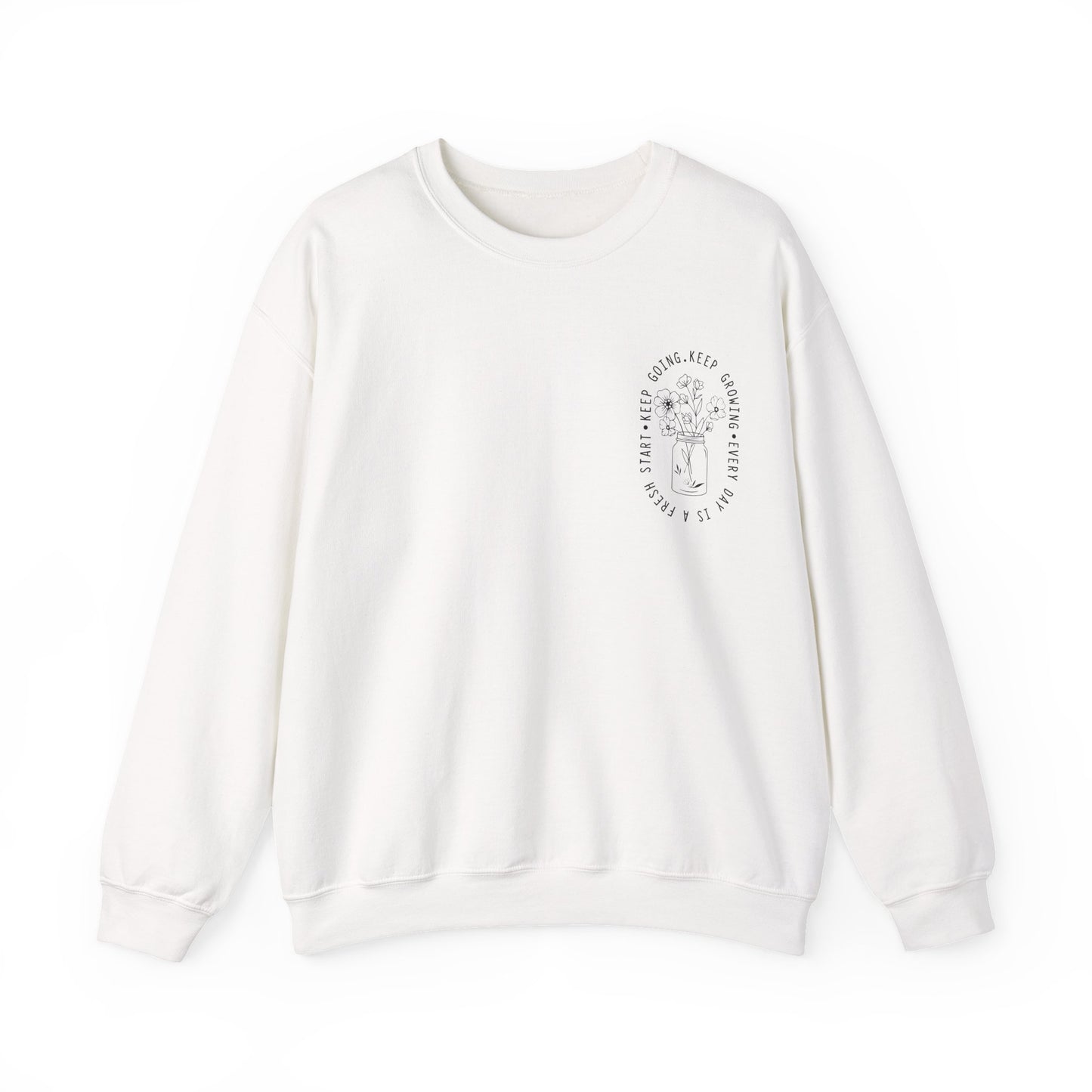 Keep Going Unisex Heavy Blend Crewneck Sweatshirt
