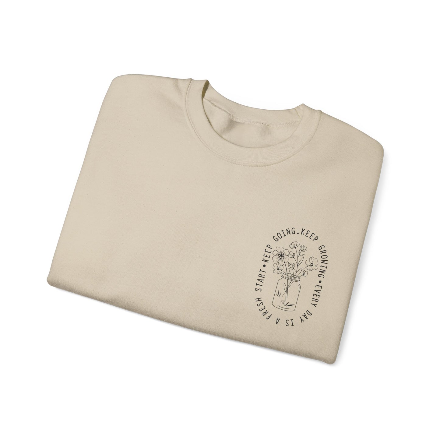 Keep Going Unisex Heavy Blend Crewneck Sweatshirt