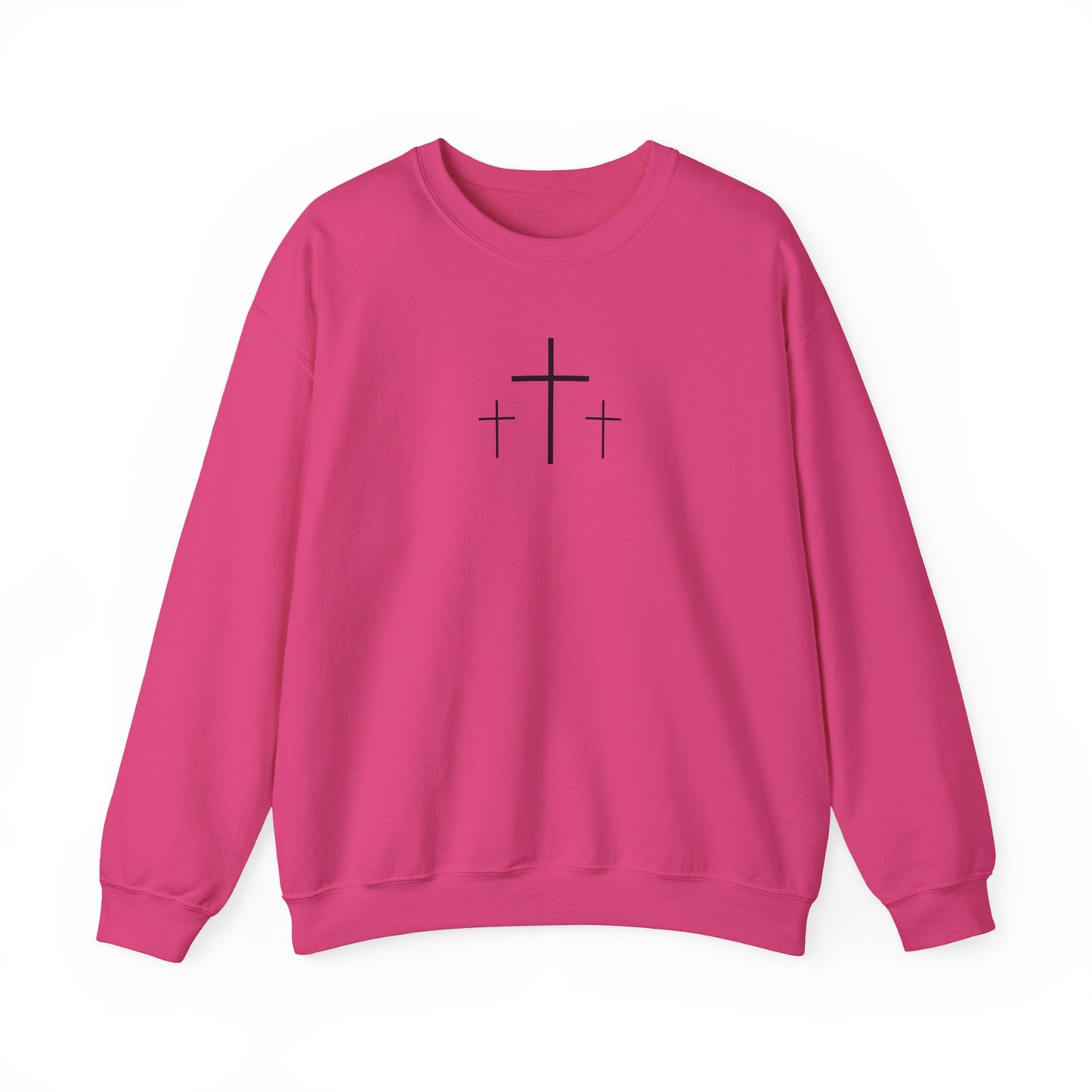 The Cross Unisex Heavy Blend Crewneck Sweatshirt