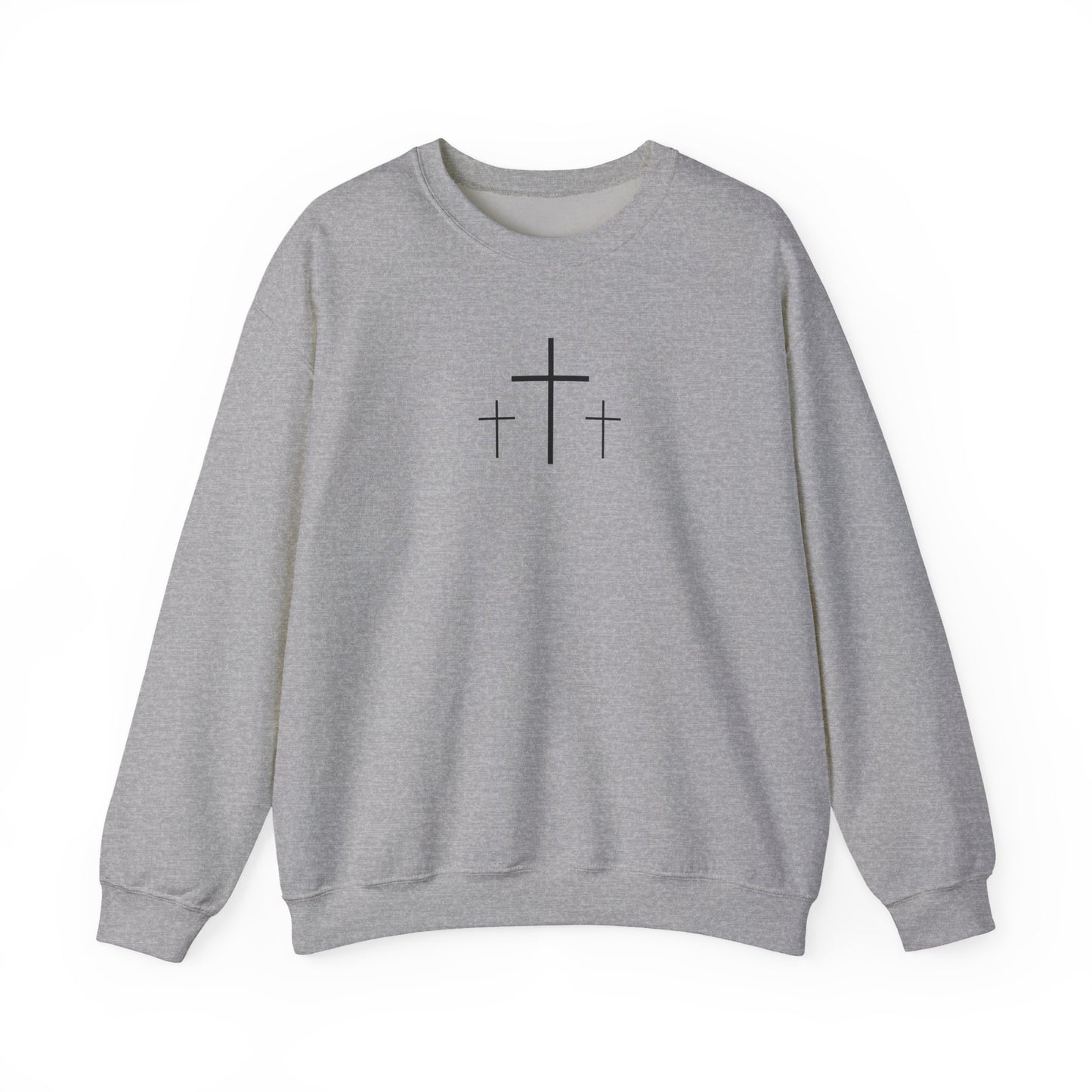 The Cross Unisex Heavy Blend Crewneck Sweatshirt