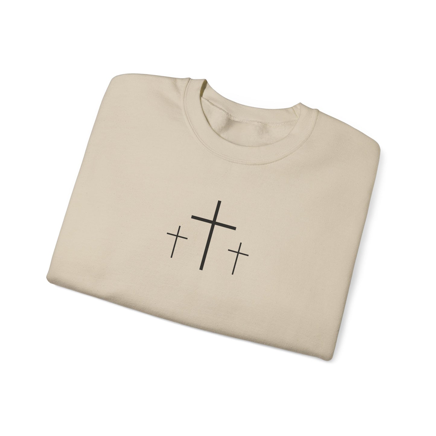 The Cross Unisex Heavy Blend Crewneck Sweatshirt