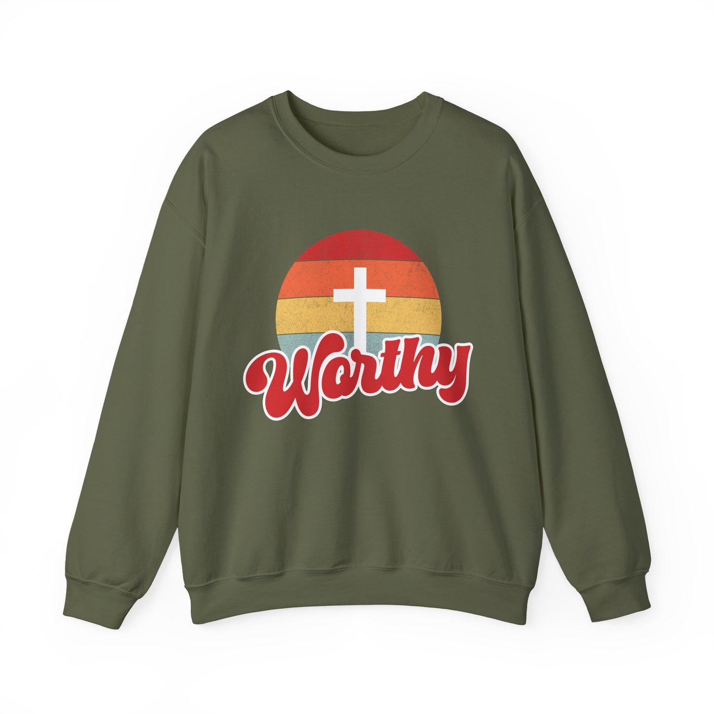Worthy Unisex Heavy Blend Crewneck Sweatshirt
