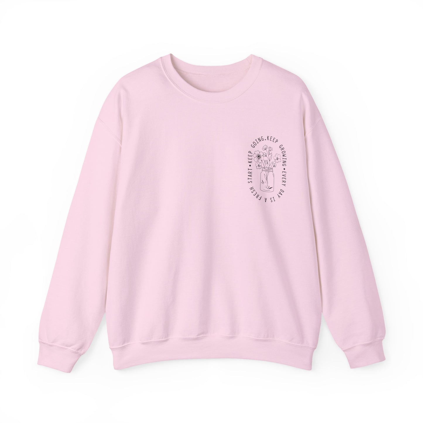 Keep Going Unisex Heavy Blend Crewneck Sweatshirt