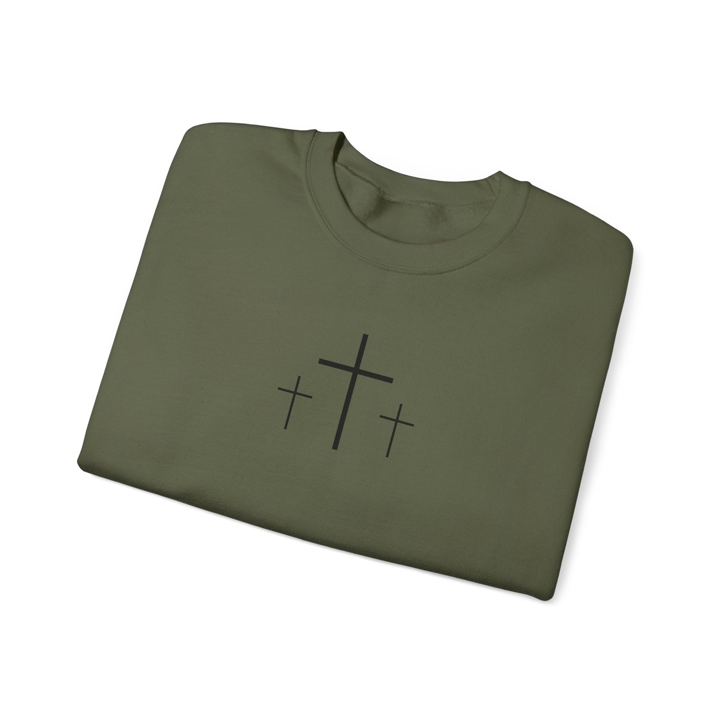 The Cross Unisex Heavy Blend Crewneck Sweatshirt