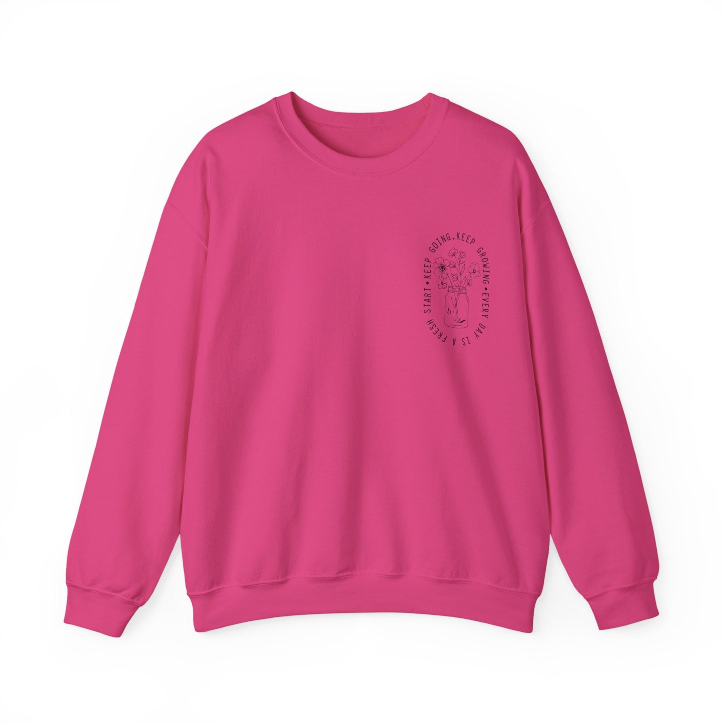 Keep Going Unisex Heavy Blend Crewneck Sweatshirt