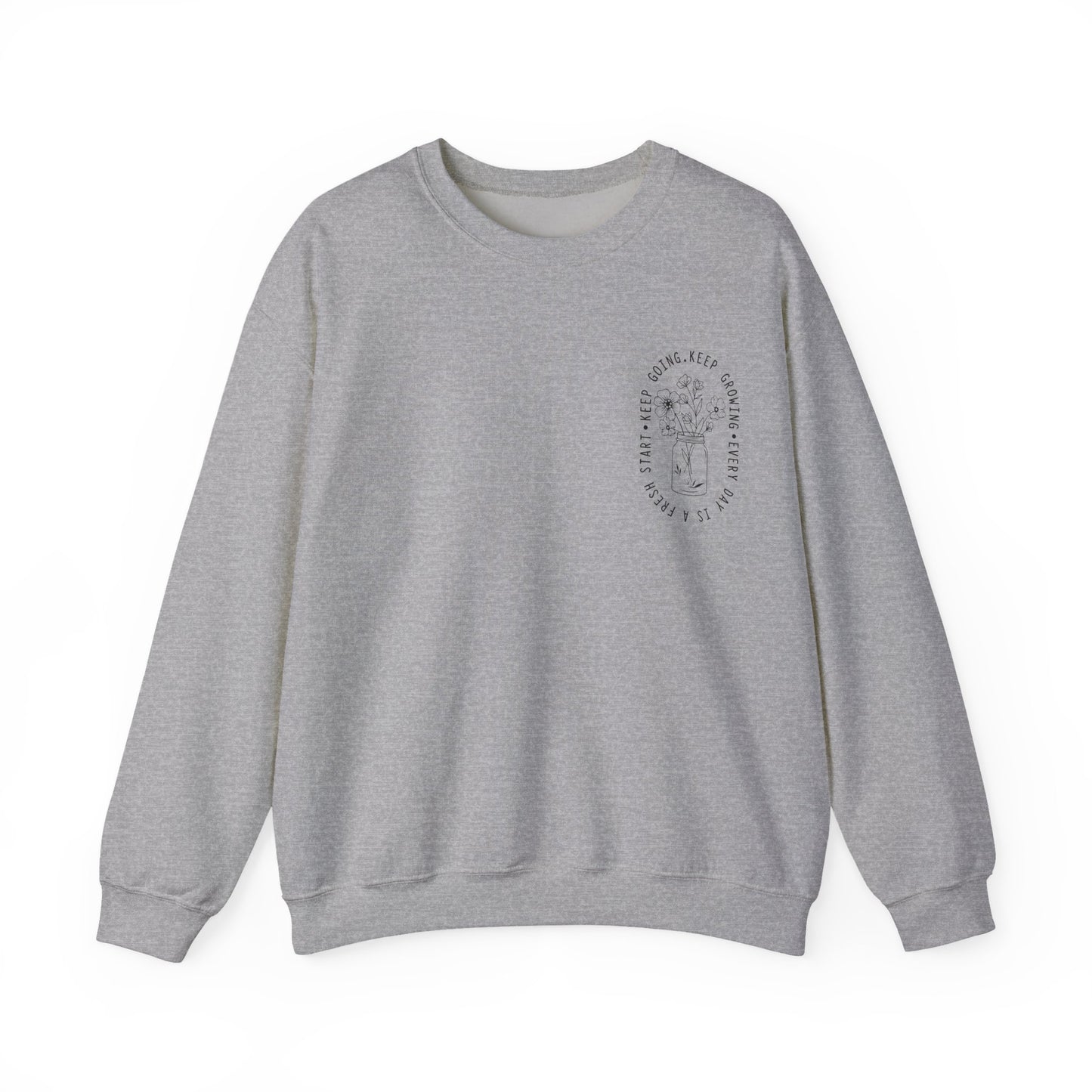 Keep Going Unisex Heavy Blend Crewneck Sweatshirt