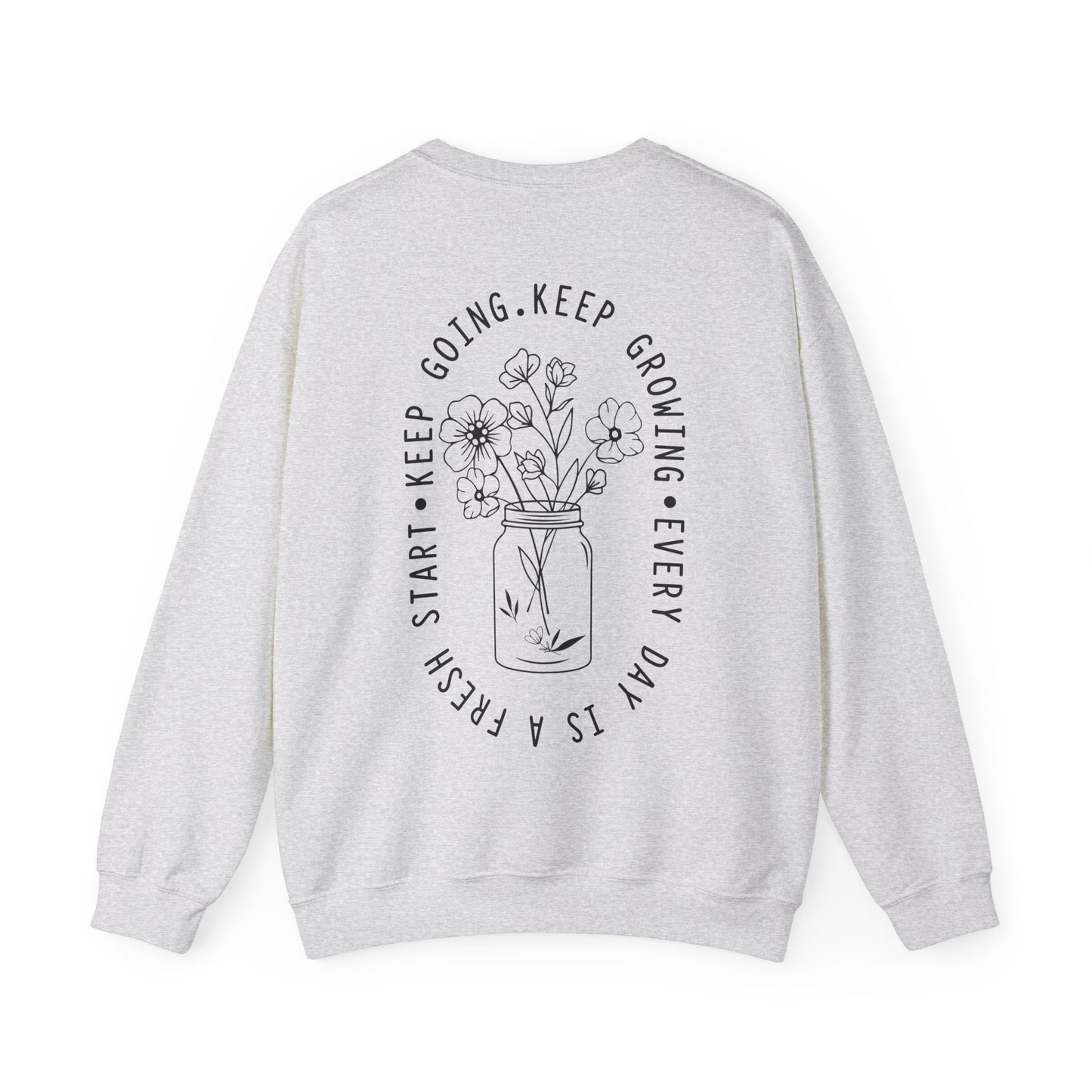 Keep Going Unisex Heavy Blend Crewneck Sweatshirt