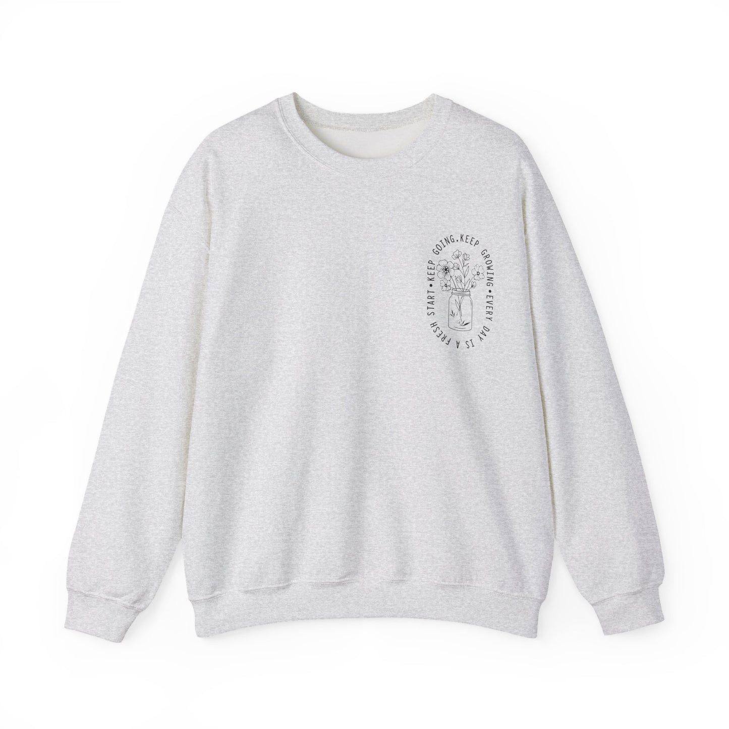Keep Going Unisex Heavy Blend Crewneck Sweatshirt