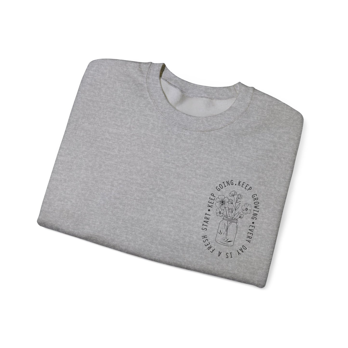 Keep Going Unisex Heavy Blend Crewneck Sweatshirt
