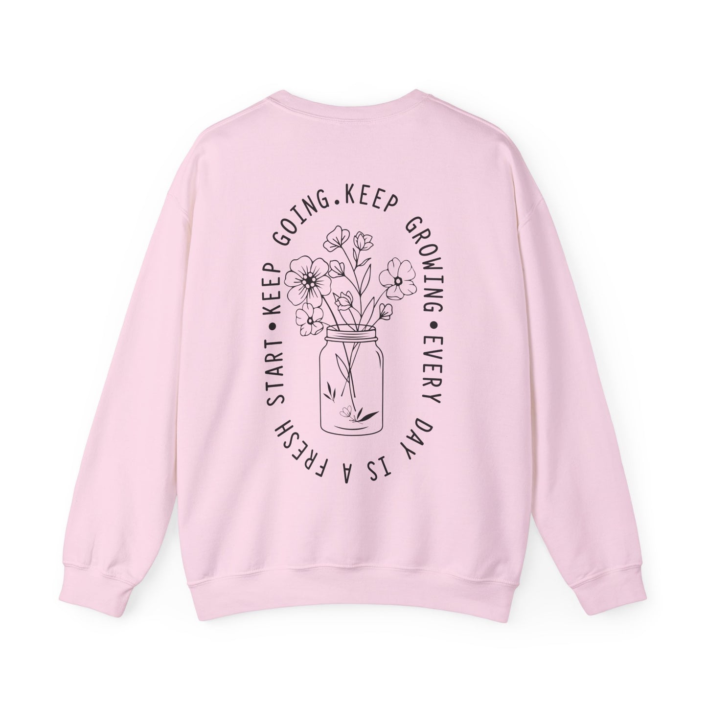 Keep Going Unisex Heavy Blend Crewneck Sweatshirt