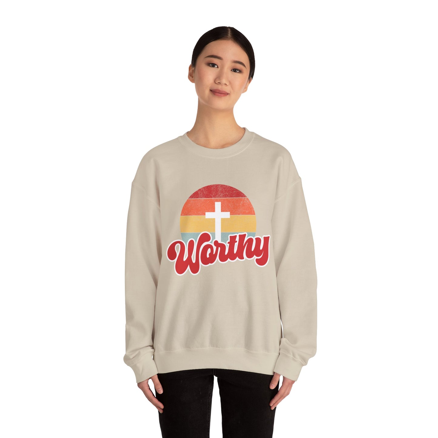 Worthy Unisex Heavy Blend Crewneck Sweatshirt