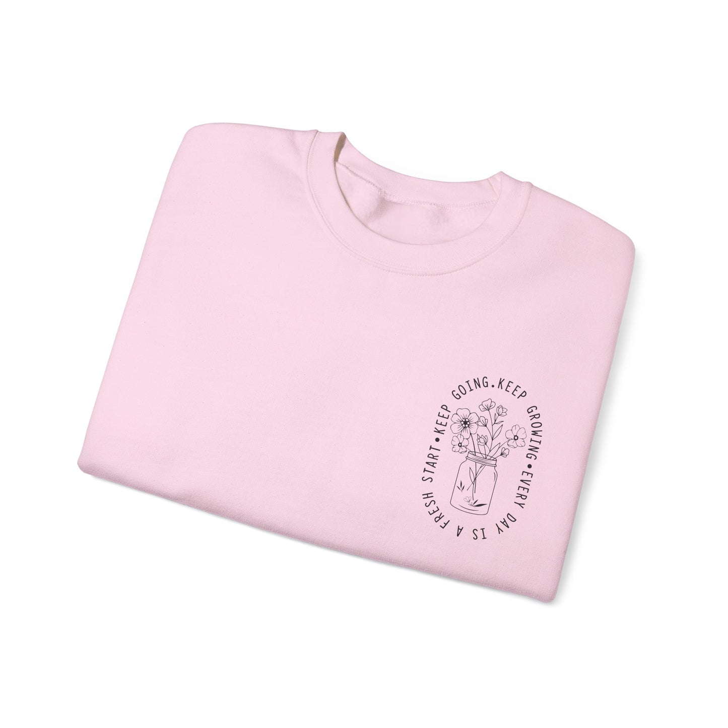 Keep Going Unisex Heavy Blend Crewneck Sweatshirt