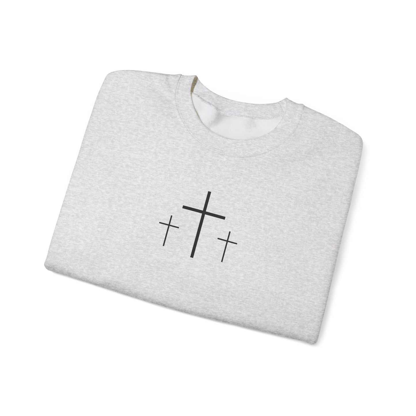 The Cross Unisex Heavy Blend Crewneck Sweatshirt