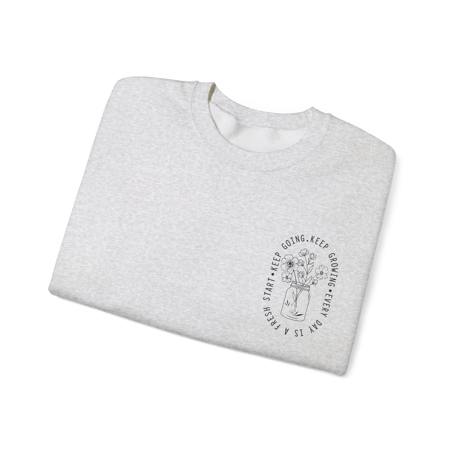 Keep Going Unisex Heavy Blend Crewneck Sweatshirt