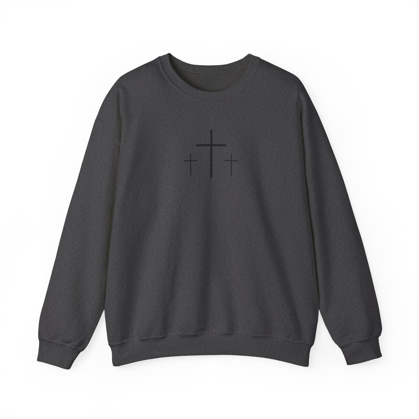 The Cross Unisex Heavy Blend Crewneck Sweatshirt