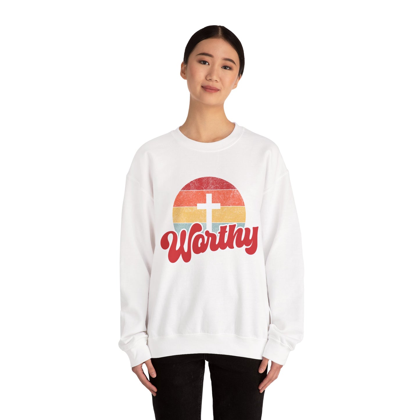 Worthy Unisex Heavy Blend Crewneck Sweatshirt