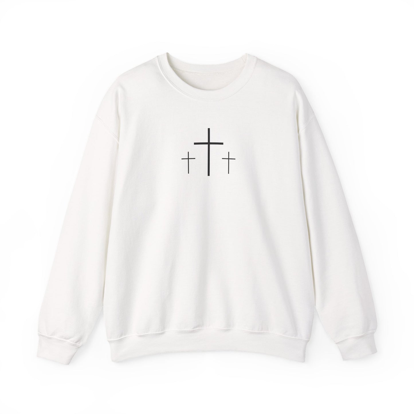 The Cross Unisex Heavy Blend Crewneck Sweatshirt