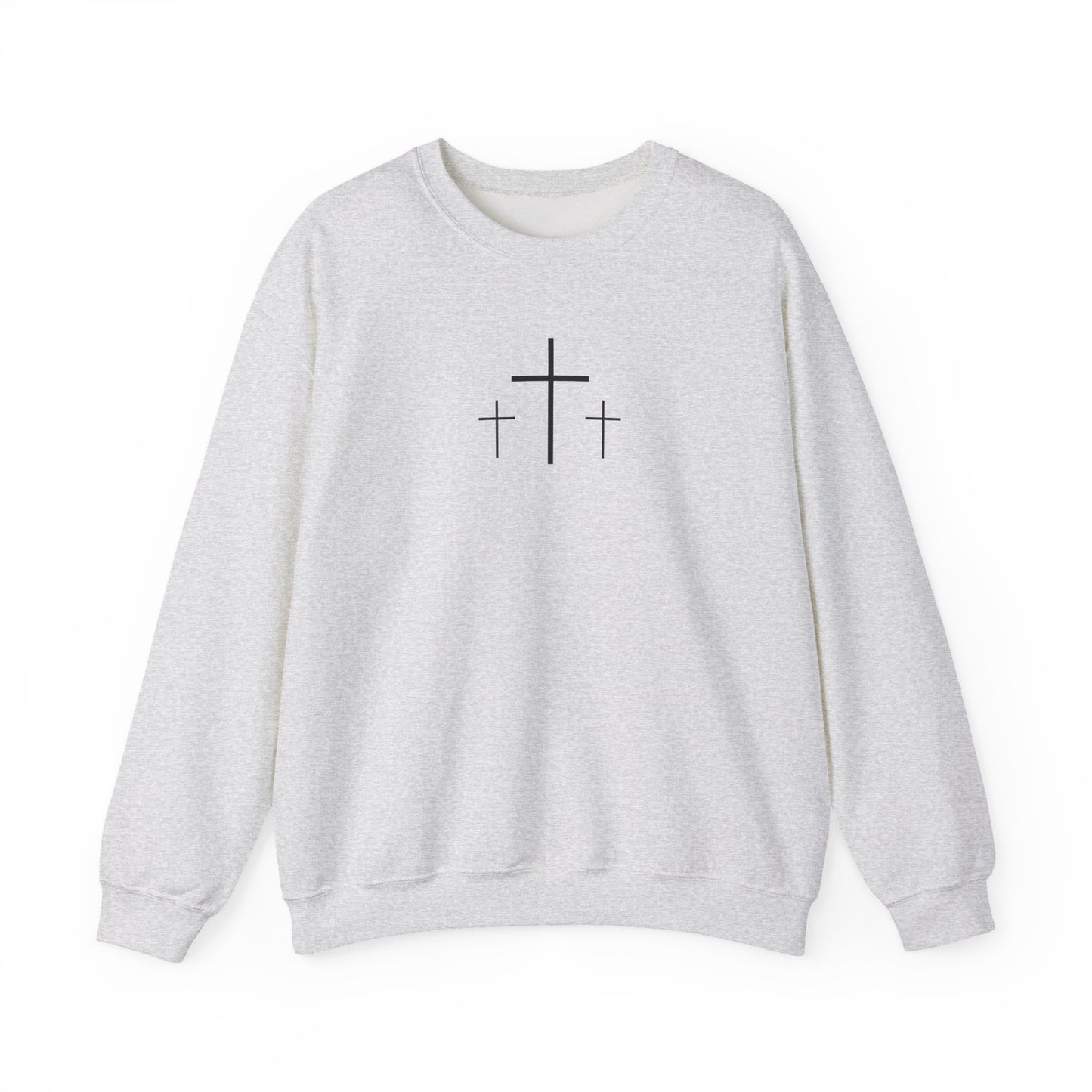 The Cross Unisex Heavy Blend Crewneck Sweatshirt