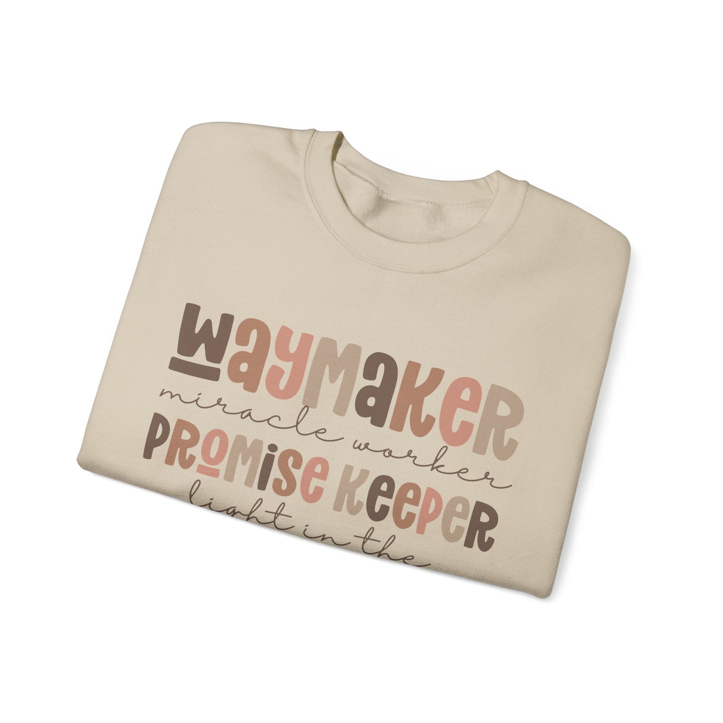 Way Maker Unisex Heavy Blend Crewneck Sweatshirt